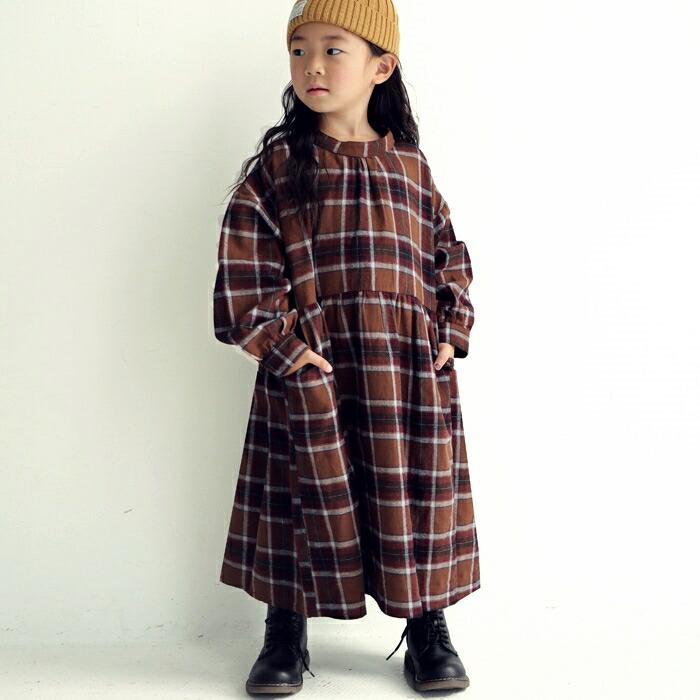 アウトレット 50%OFF キッズ 子供服 女の子 ワンピース ワンピ チェック｜antiqcafe｜14