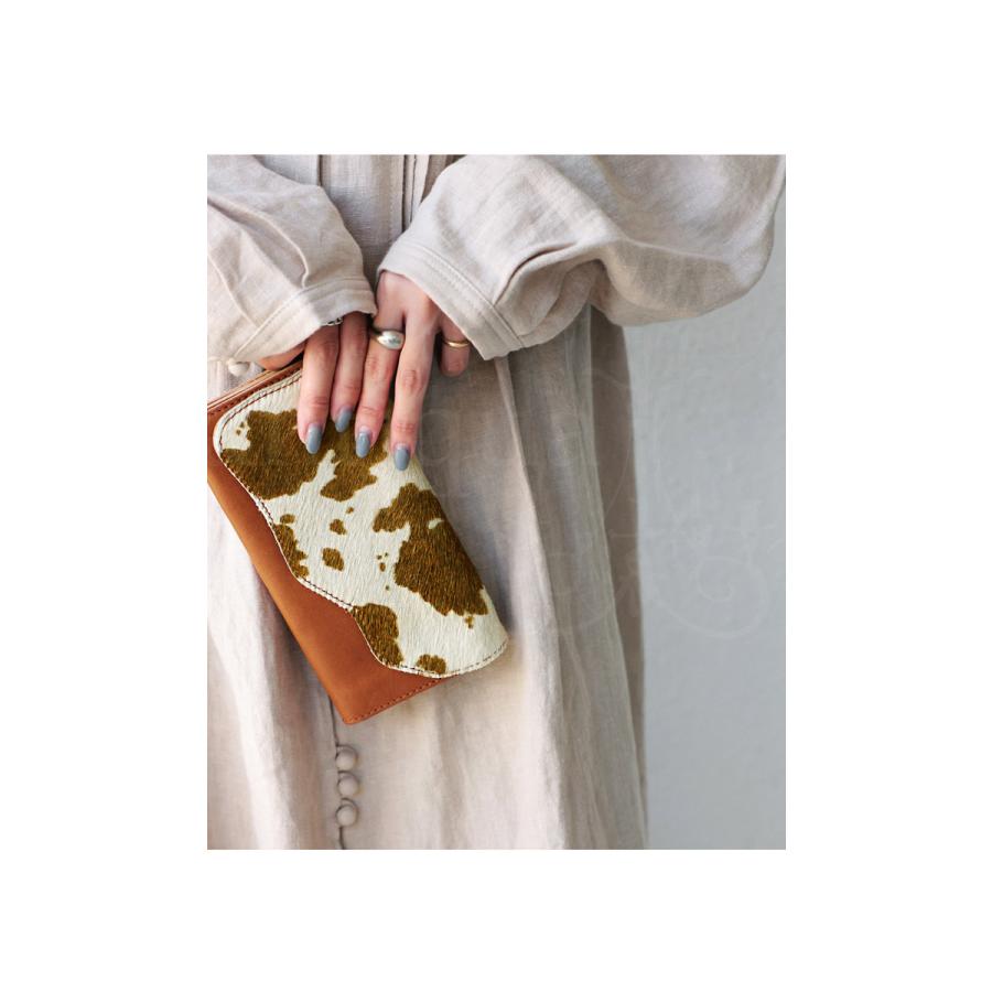 antiqua（アンティカ） 再入荷予定有!数量限定販売。ハラコ本革財布
