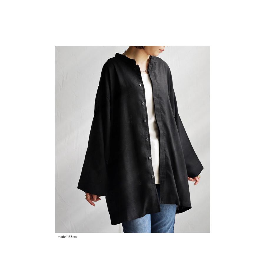 SO RA NO。 アンティカ 麻混ワイドシャツ antiqua（アンティカ） みんなが選んだ売れ筋アイテム最大15％OFF