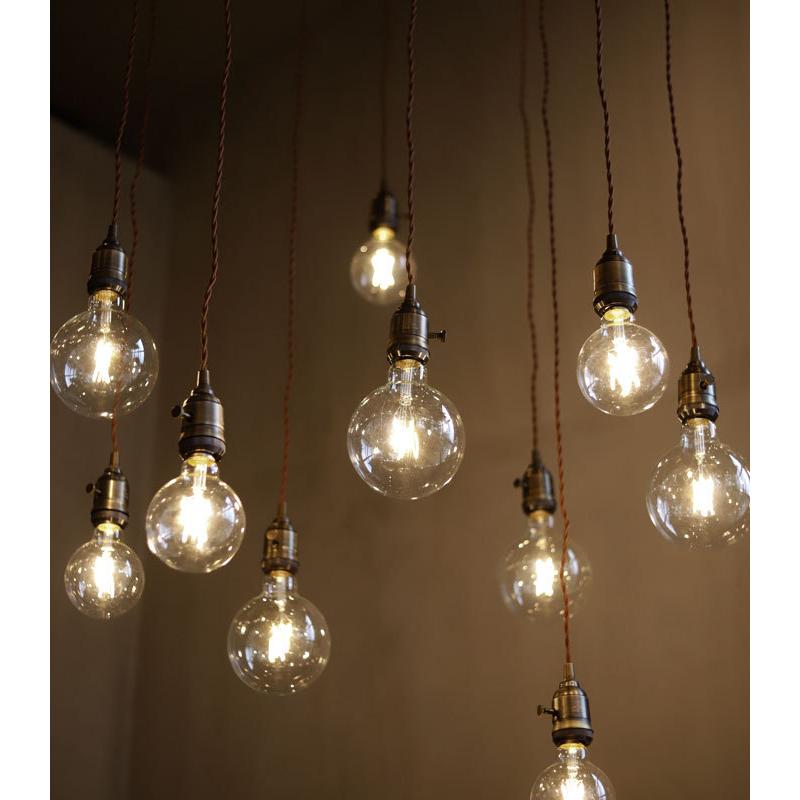 ペンダントライト シーリング 10灯 LED電球付き オリジナル 天井照明
