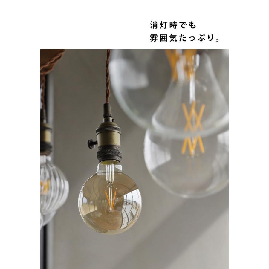 LED電球 アンバー E26 3.5W ボール型電球 おしゃれ ・メール便不可