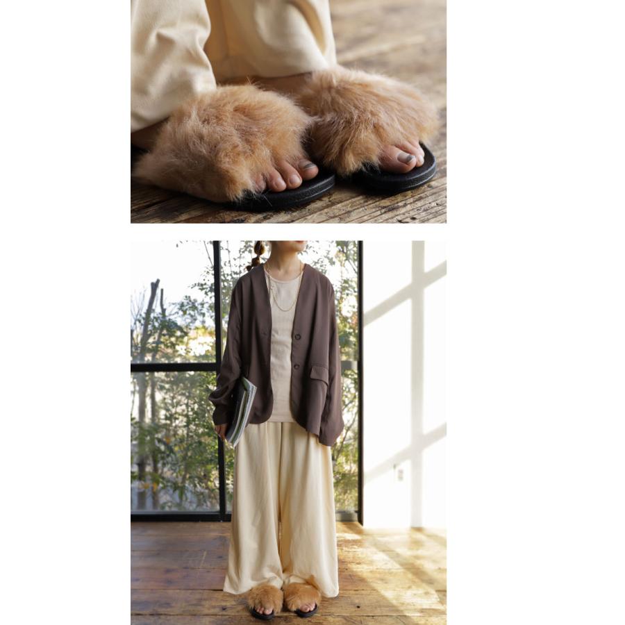 RGB-LABORATORY ファーサンダル　36 RGB-LABORATORY ファーサンダル 36