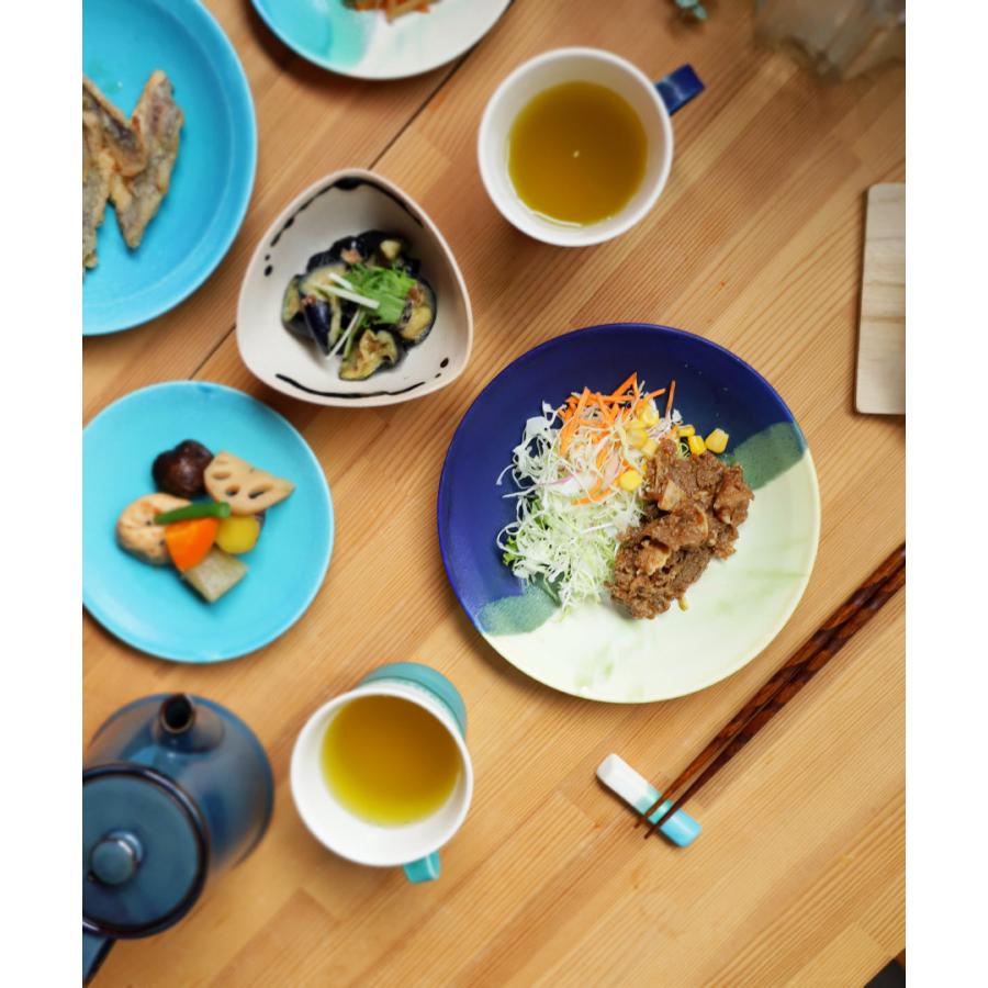 皿 リム皿 プレート PLATE 約19cm 手作り 食洗機対応 電子レンジ対応
