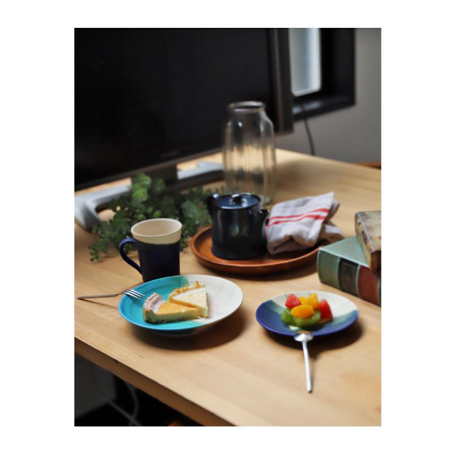 皿 リム皿 プレート PLATE 約19cm 手作り 食洗機対応 電子レンジ対応