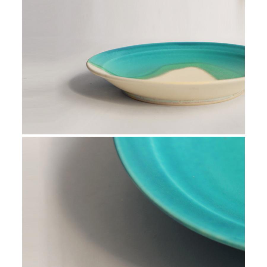 皿 リム皿 プレート PLATE 約19cm 手作り 食洗機対応 電子レンジ対応