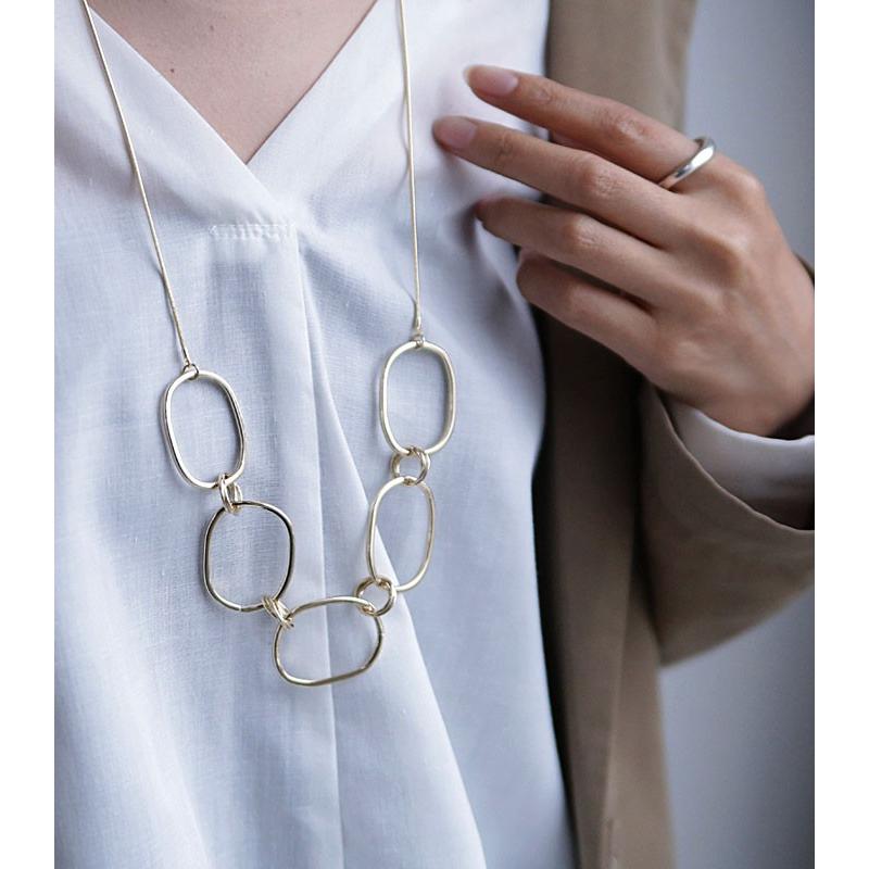 アクセサリー アクセ ネックレス レディース リングネックレス 10ptメール便可 Aj Antiqua 通販 Yahoo ショッピング