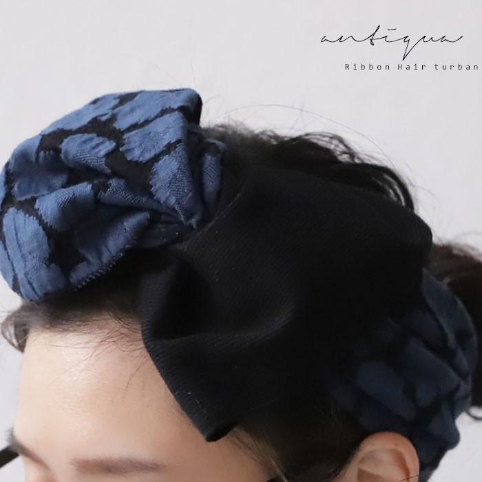 ボリュームヘアバンド ヘアバンド レディース ヘアターバン 再販 メール便不可 Aj Antiqua 通販 Yahoo ショッピング