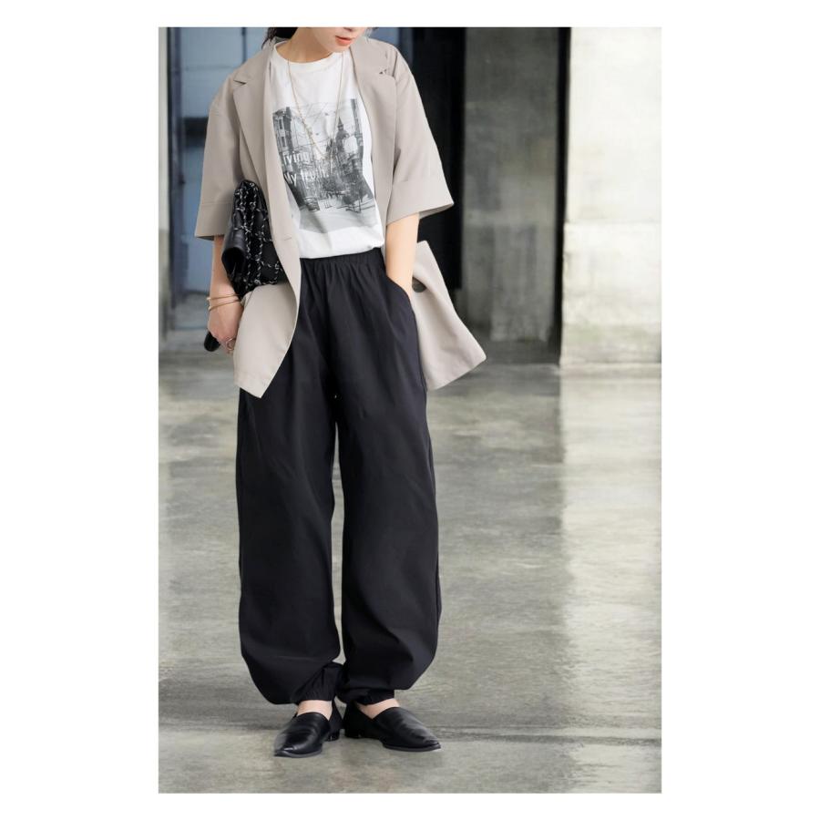 antiqua（アンティカ） 再入荷予定有!裾リブパンツ パンツ レディース