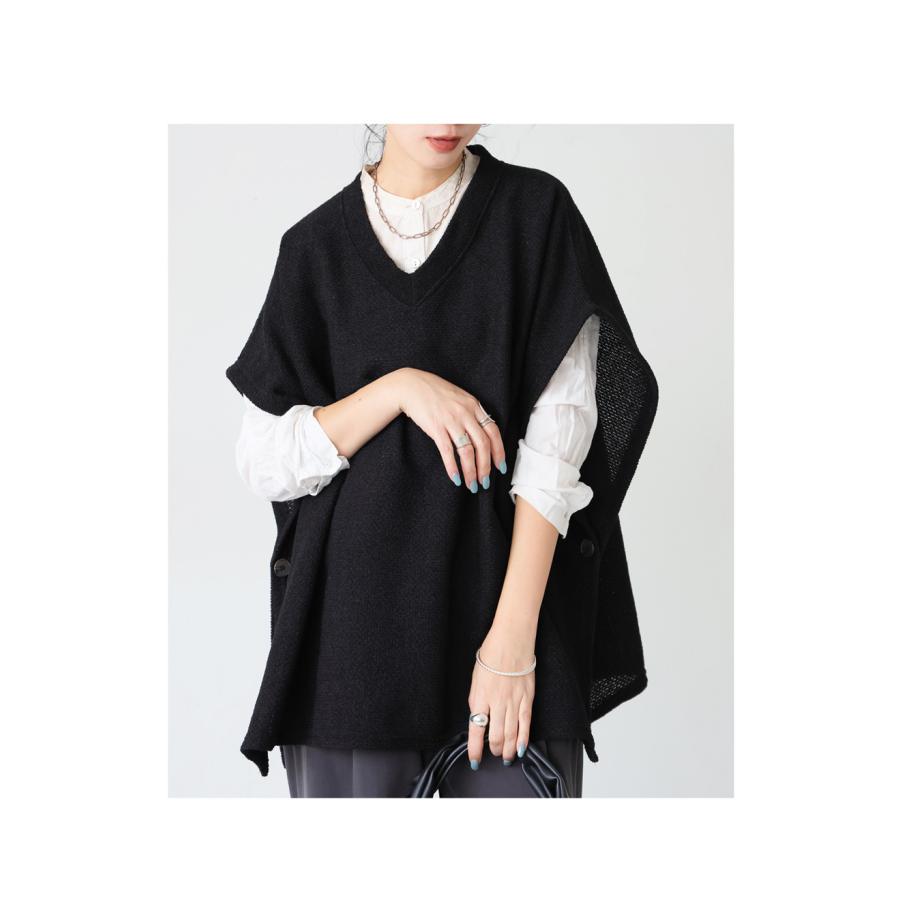 antiqua（アンティカ） Vネック ベスト レディース トップス ワイド