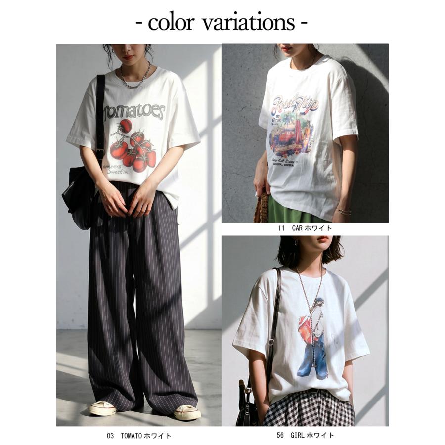 antiqua（アンティカ） プリントTシャツ レディース 綿100 半袖 送料