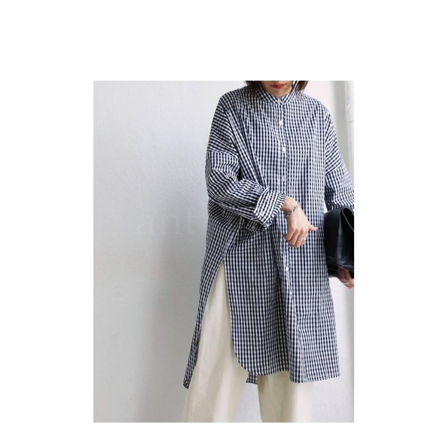 antiqua 大人気!再入荷予定あり!チェック柄 ロングシャツ antiqua 大人気!再入荷予定あり!チェック柄 ロングシャツ