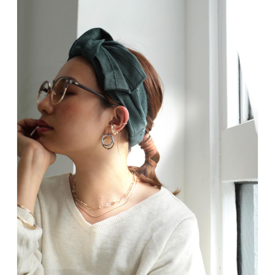 ヘアバンド レディース ヘアアクセ ターバン コットンリネン 1月14日10時 再販 メール便不可 Ao Antiqua アンティカ 通販 Yahoo ショッピング