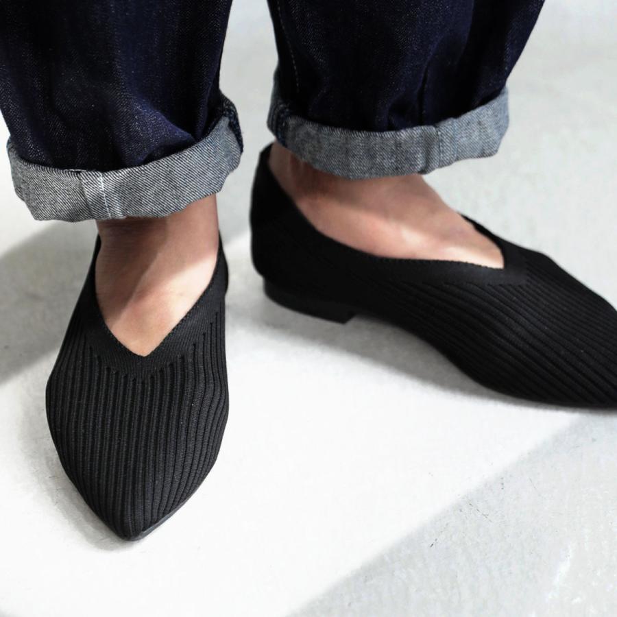 antiqua（アンティカ） ニットパンプス 靴 パンプス 痛くない 歩き