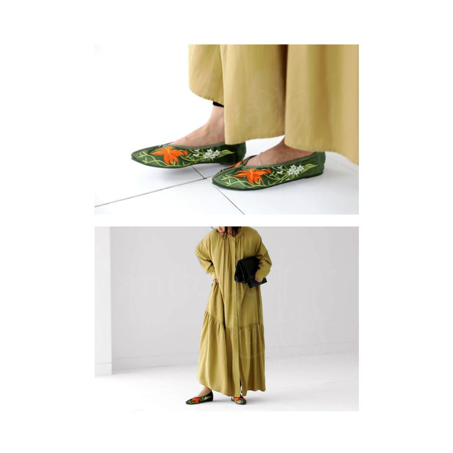 antiqua（アンティカ） おかもとえみさんコラボ商品！チャイナシューズ