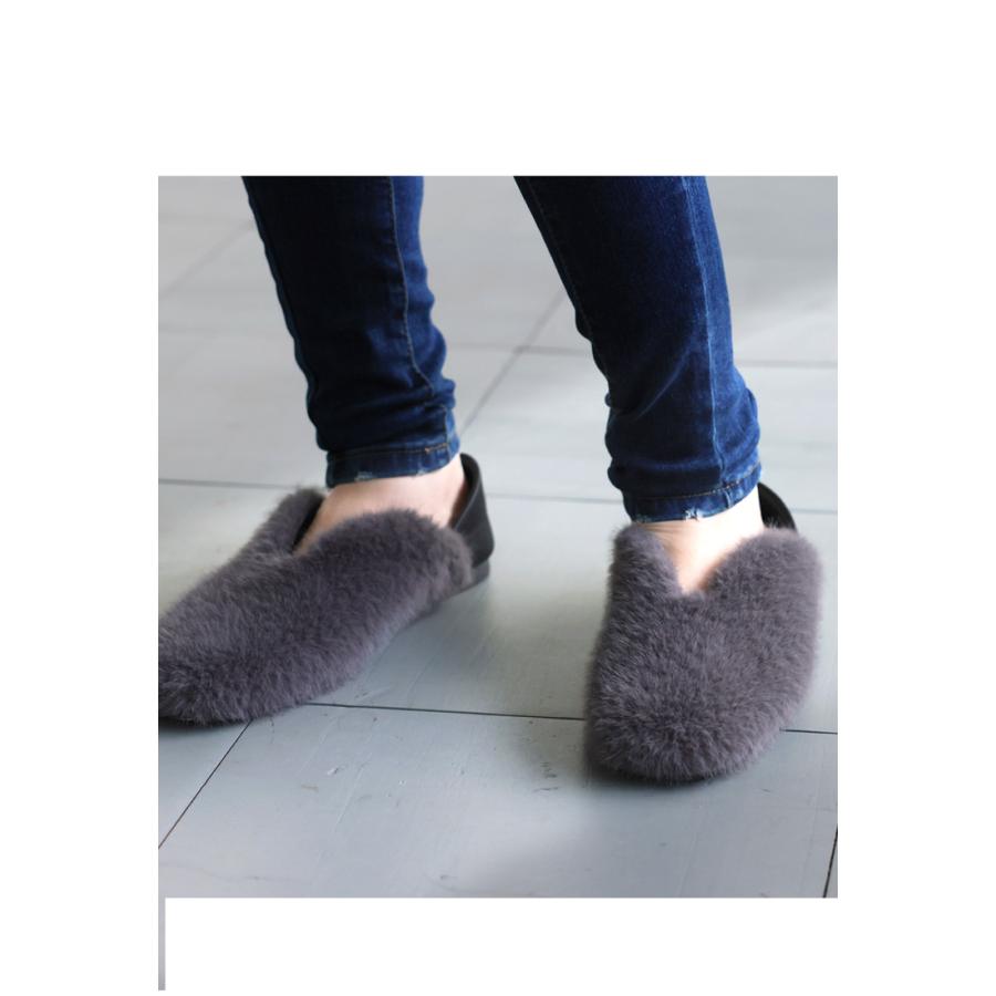 antiqua（アンティカ） ファーパンプス パンプス レディース 靴 痛く