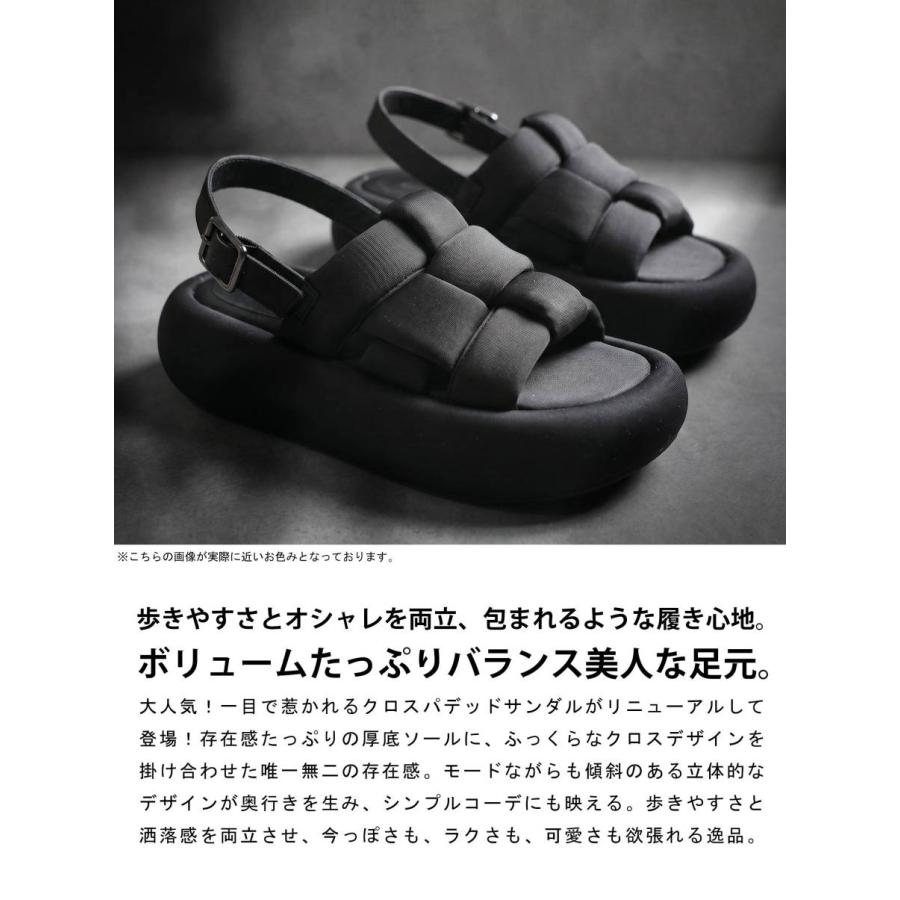 厚底 サンダル レディース シューズ クツ 靴 送料無料 ・メール便不可の画像