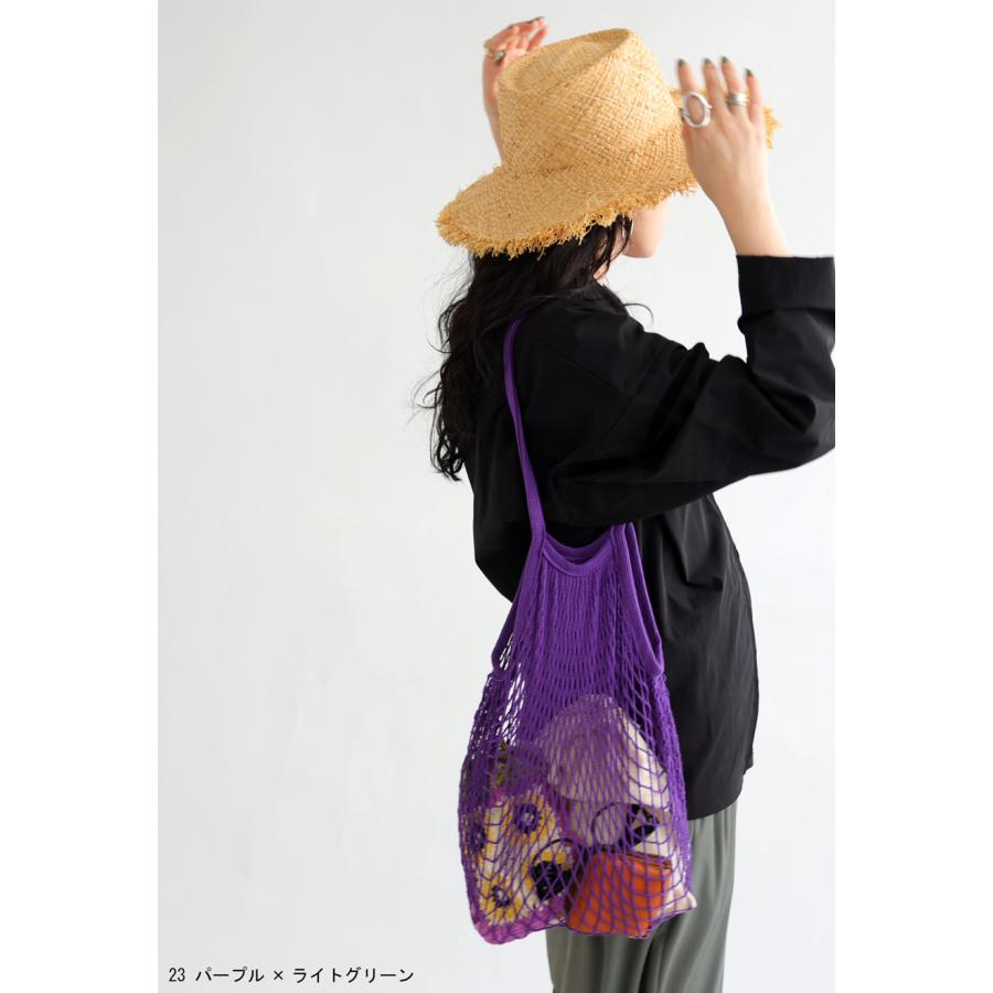 antiqua メッシュバッグ バッグ レディース ネットバッグ 2枚 antiqua メッシュバッグ バッグ レディース ネットバッグ 2枚