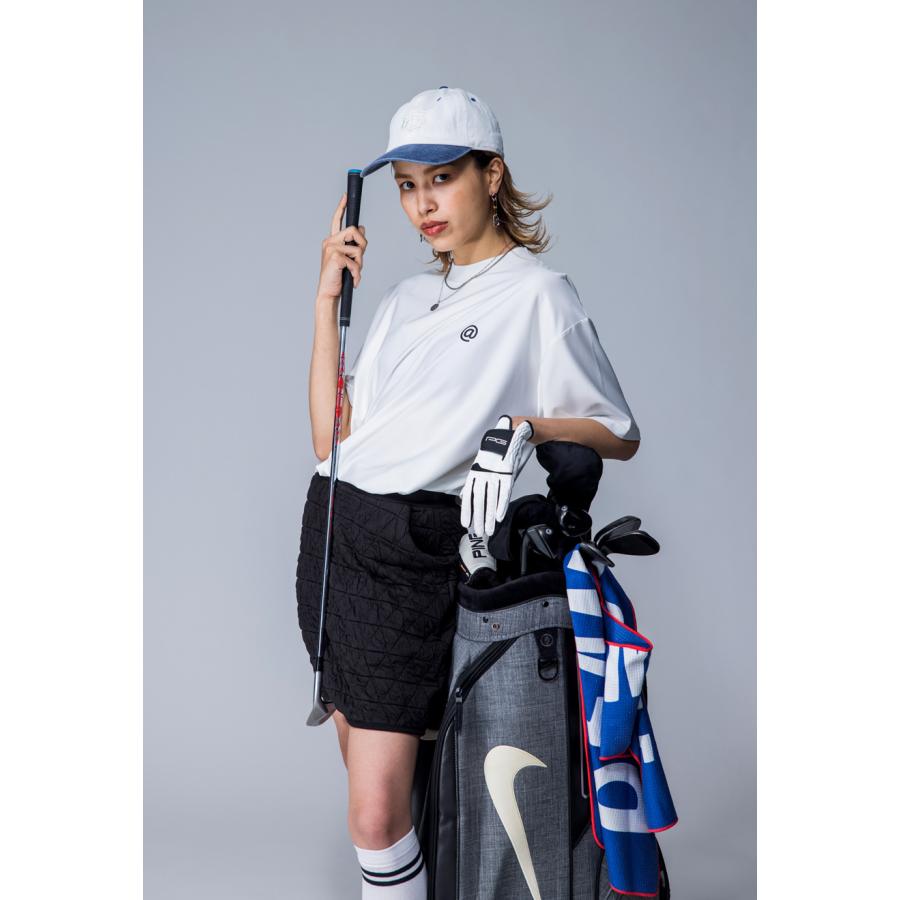 antiqua（アンティカ） ANTIQUA GOLF×STCH キルティングスカート 送料