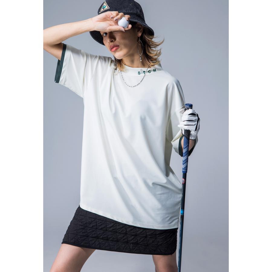 antiqua（アンティカ） ANTIQUA GOLF×STCH キルティングスカート 送料