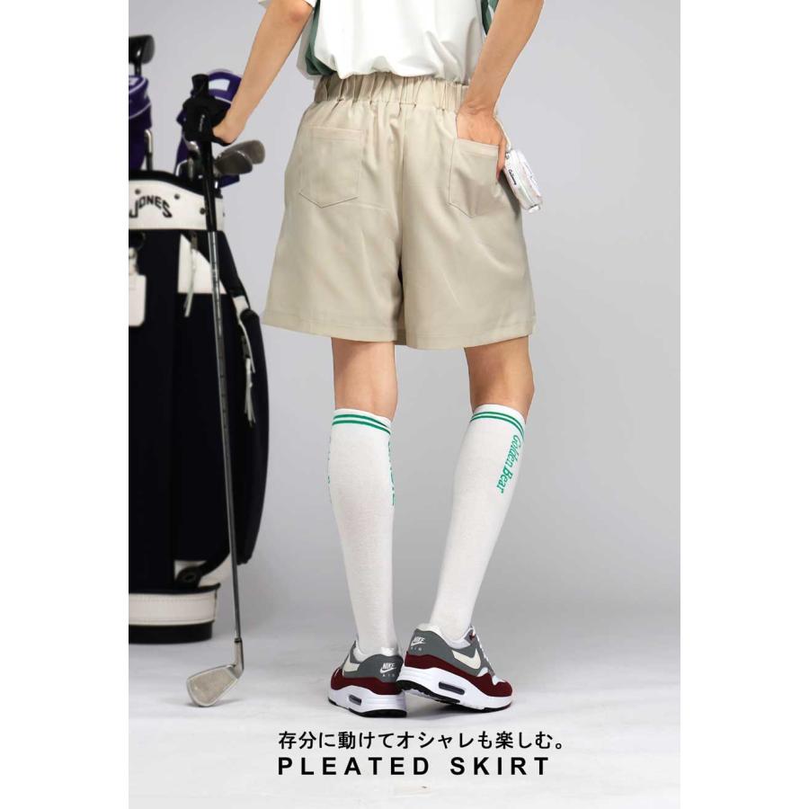 ANTIQUA GOLF×STCH プリーツスコート スカート 送料無料・再入荷 100ptメール便可 | antiqua | 07