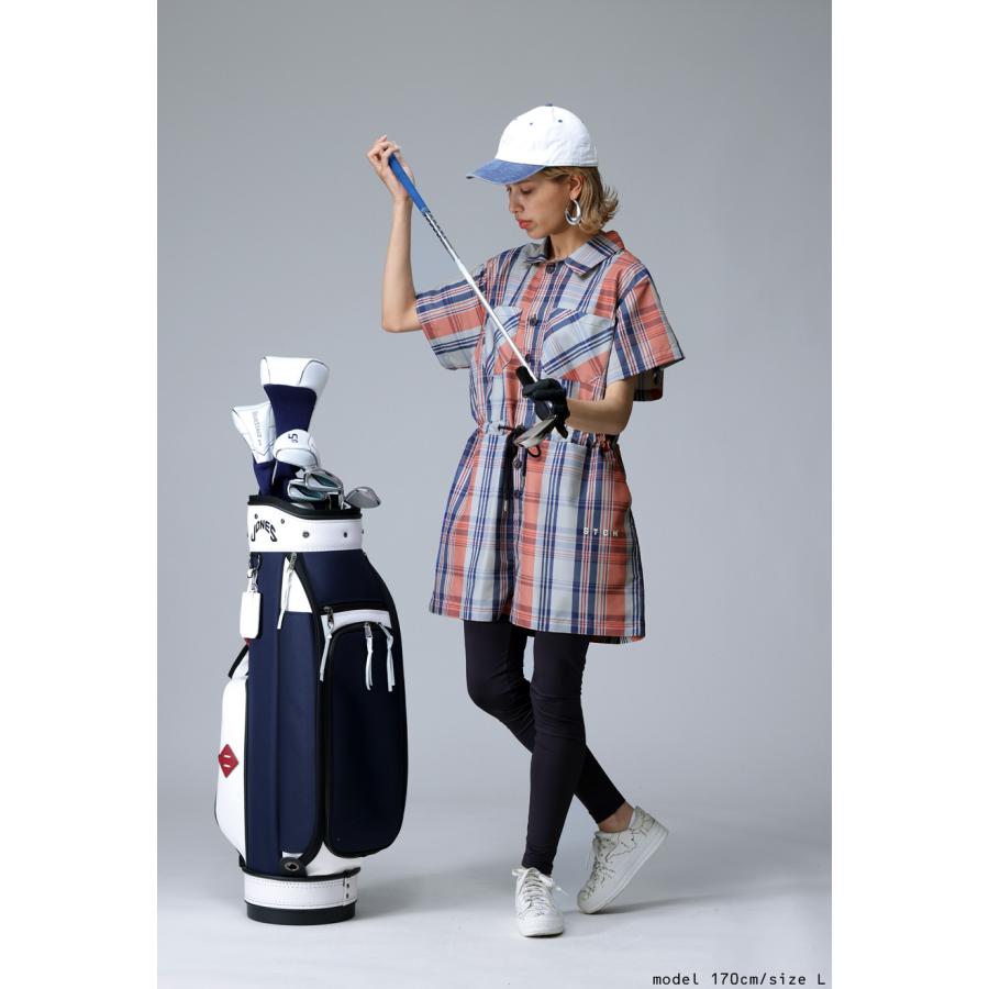 ANTIQUA GOLF×STCH オールインワン antiqua（アンティカ） ANTIQUA GOLF×STCH オールインワン レディース