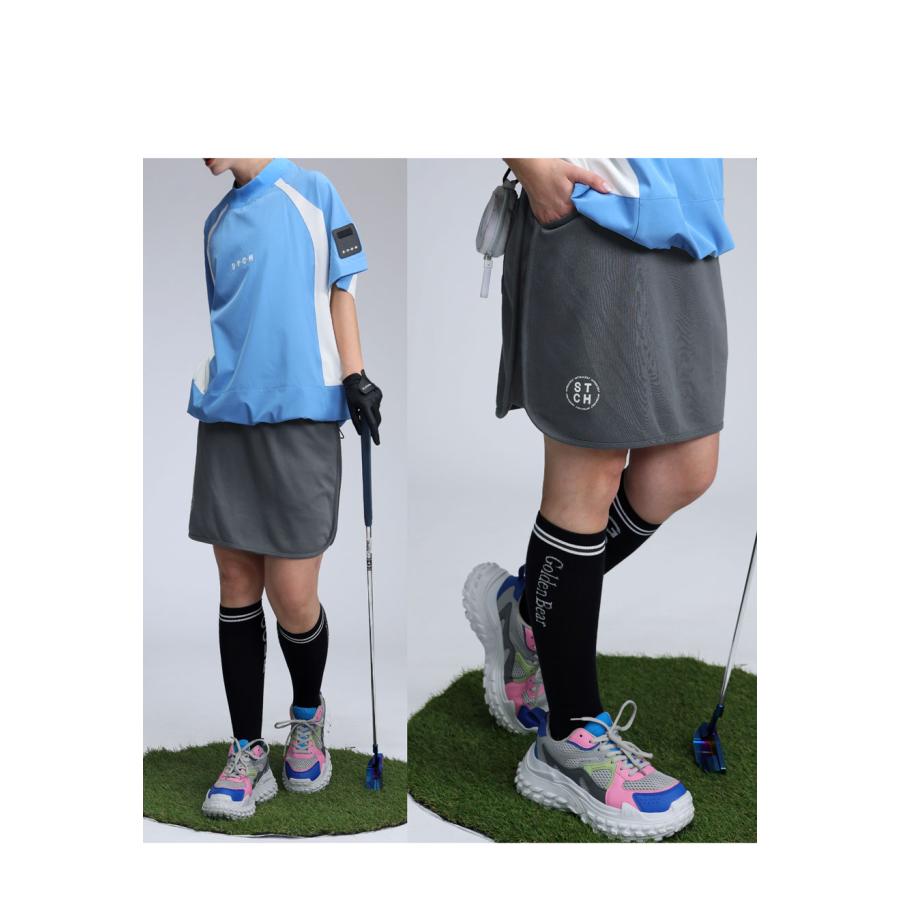 antiqua（アンティカ） ANTIQUA GOLF×STCH スカート レディース 送料