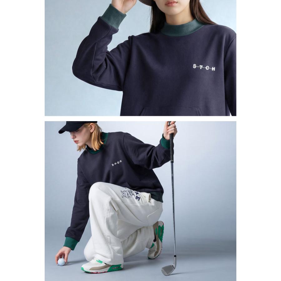 antiqua（アンティカ） ANTIQUA GOLF×STCH プルオーバー レディース