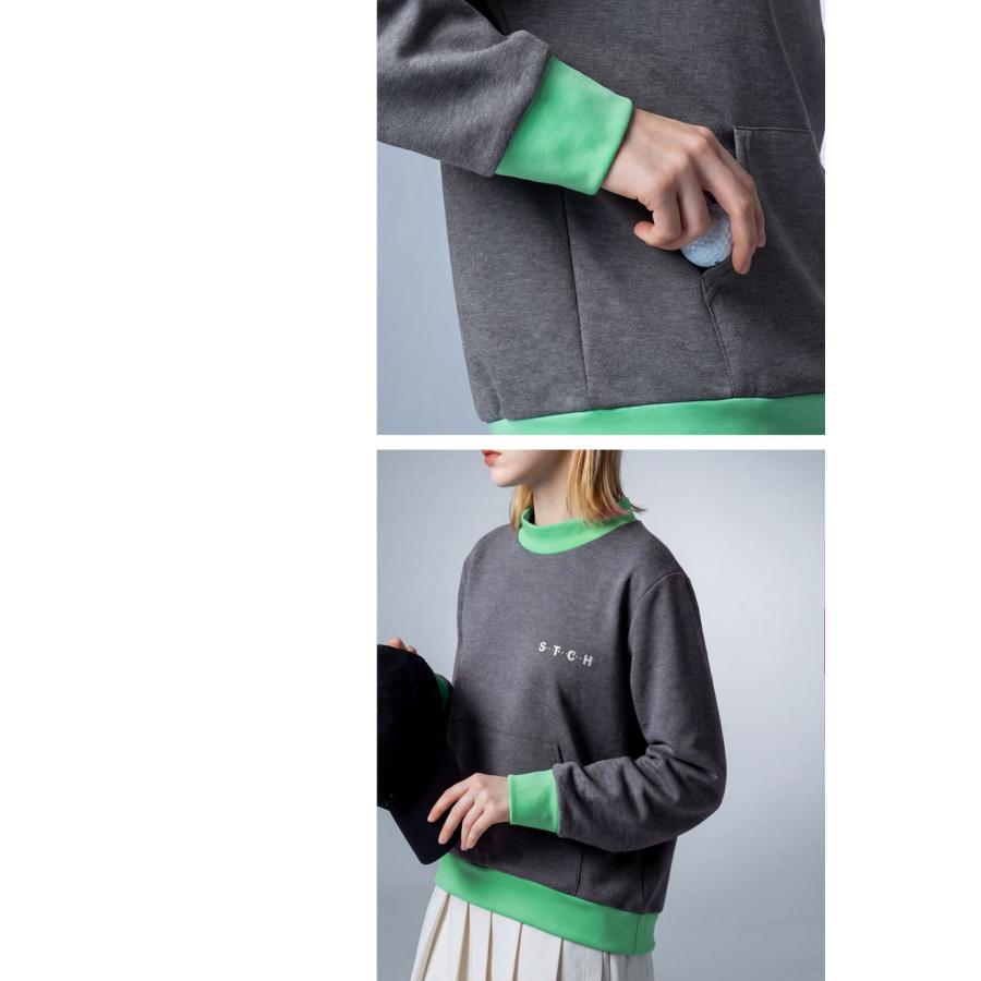 antiqua（アンティカ） ANTIQUA GOLF×STCH プルオーバー レディース