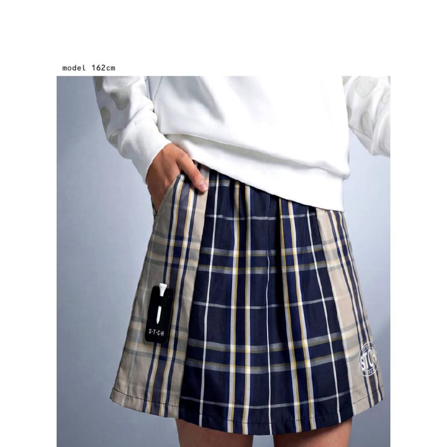 antiqua（アンティカ） ANTIQUA GOLF×STCH スカート レディース 送料