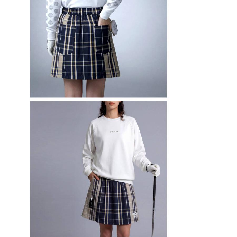 antiqua（アンティカ） ANTIQUA GOLF×STCH スカート レディース 送料