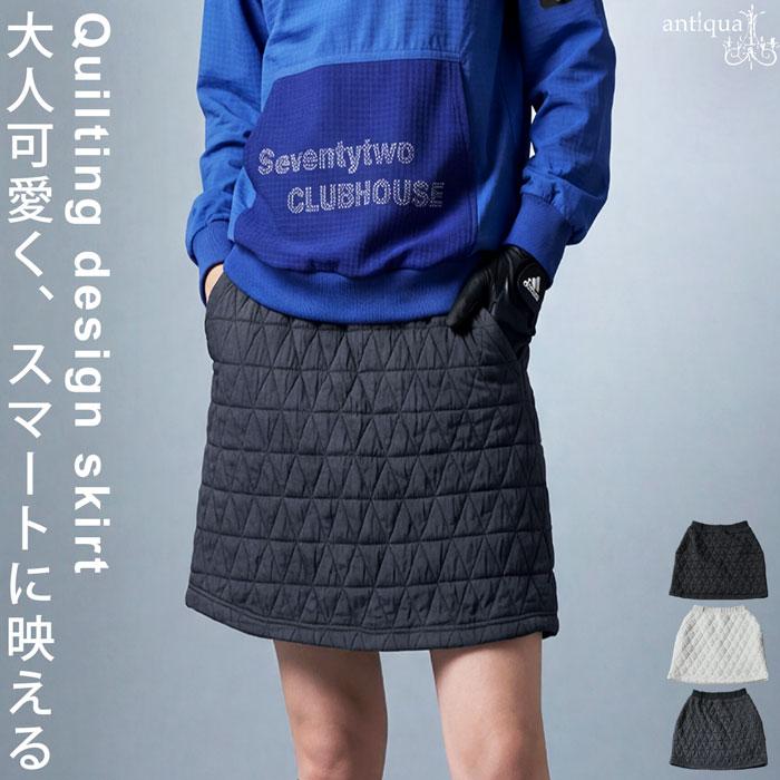 antiqua（アンティカ） ANTIQUA GOLF×STCH スカート レディース 送料