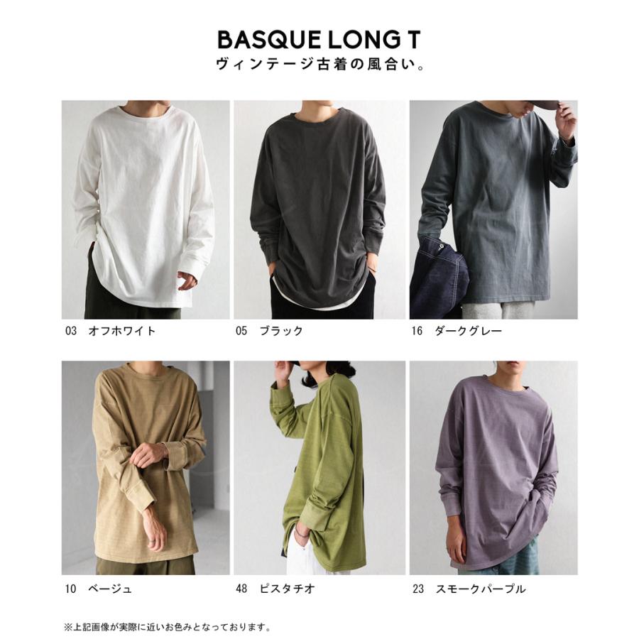 antiqua ロンT Tシャツ メンズ トップス 長袖 ゆったり 綿100・再再販 