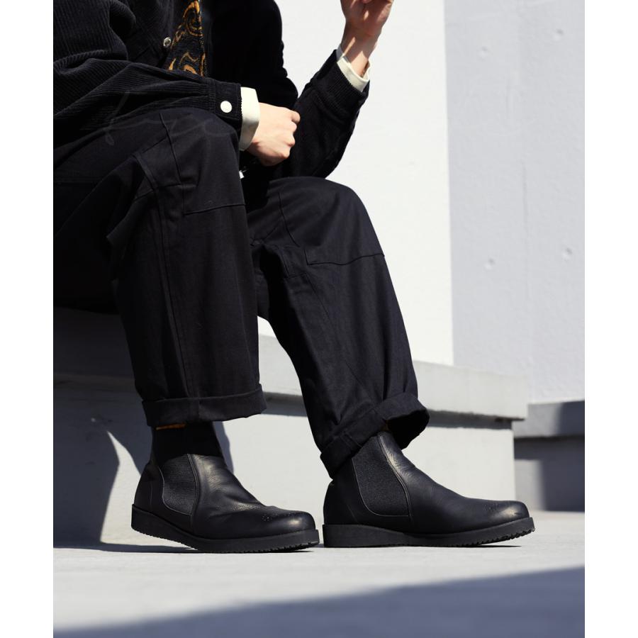 本革 日本製 サイドゴアブーツ メンズ 靴 送料無料・メール便不可【Z】 父の日｜antiqua｜11