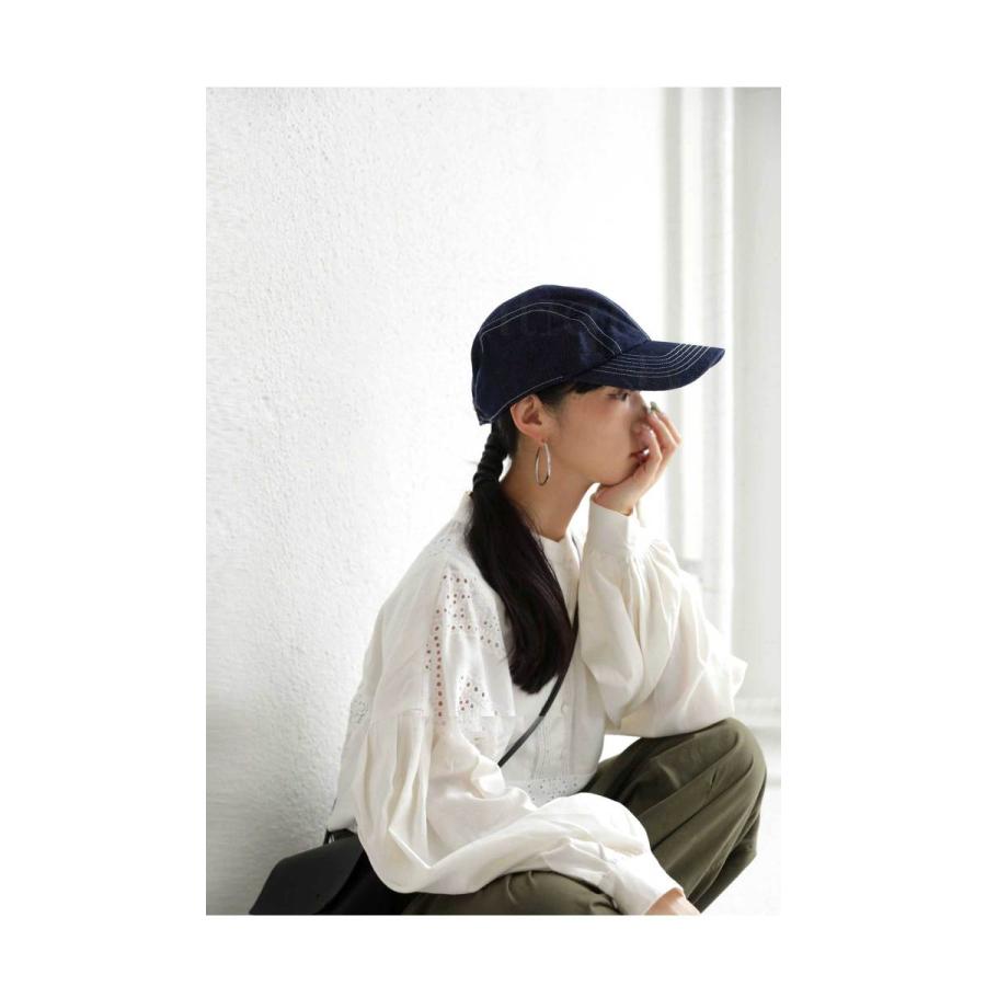 antiqua（アンティカ） デニムキャップ 帽子 レディース キャップ 綿