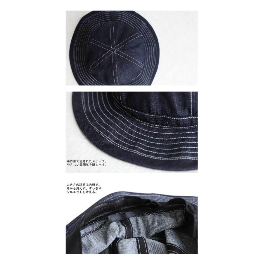 デニムハット 帽子 メンズ ハット 綿100 デニム・500ptメール便可【Z】 | antiqua | 05
