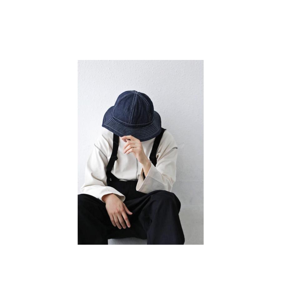 デニムハット 帽子 メンズ ハット 綿100 デニム・500ptメール便可【Z】 | antiqua | 07