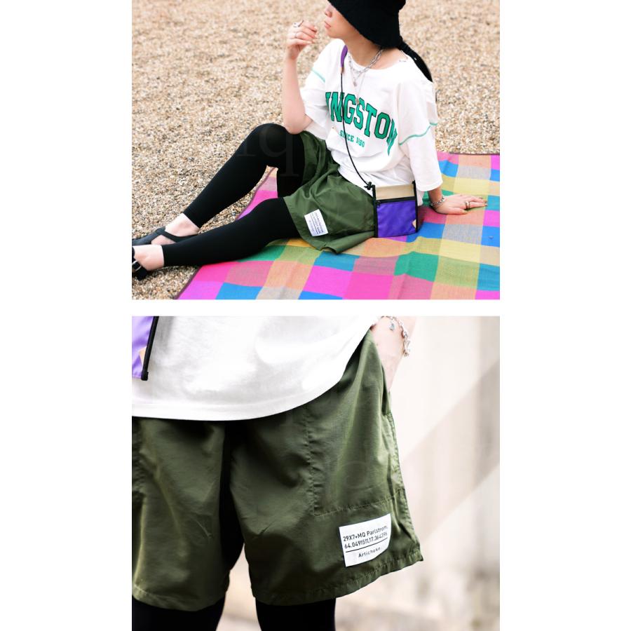 antiqua（アンティカ） 水陸両用 ハーフパンツ レディース 水着 サーフ