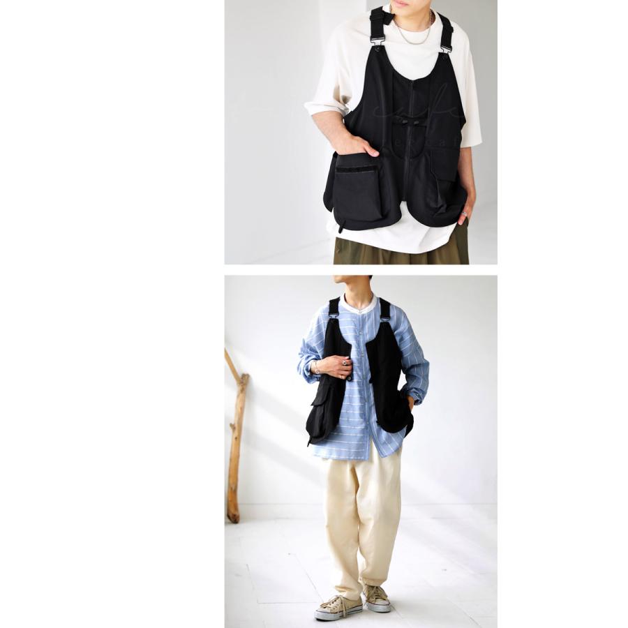 ハンターベスト ベスト メンズ トップス 前開き 送料無料・再販。メール便不可【Z】 | antiqua | 04