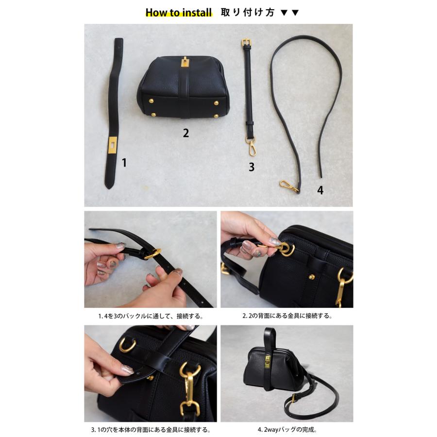 アンティカ　新品タグ付き　即完売！がま口ショルダーバッグblack11000円→ アンティカ 新品タグ付き 即完売！がま口ショルダーバッグblack11000円