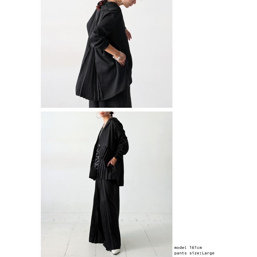 【プロ監修!お得コーデセット】プリーツデザイン ジャケット パンツ レディース 送料無料・メール便不可 返品キャンセル交換不可 | antiqua | 04