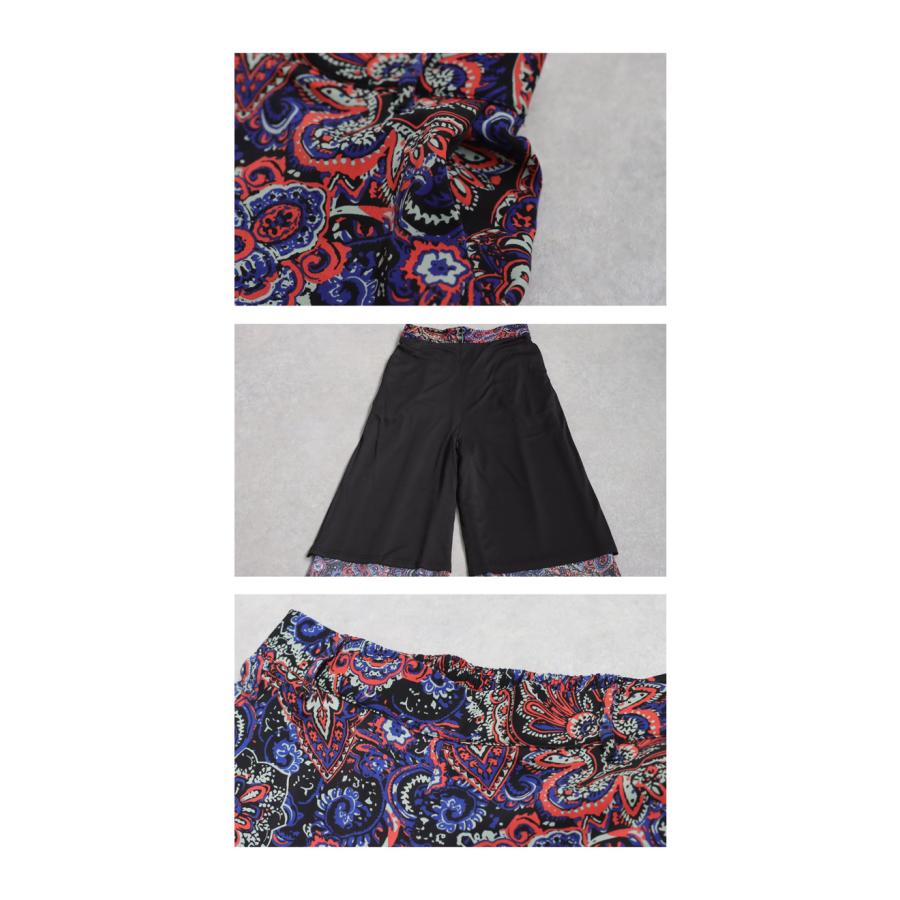 【プロ監修!お得コーデセット】透かし編みニット 柄パンツ レディース 送料無料・メール便不可 返品キャンセル交換不可 | antiqua | 23