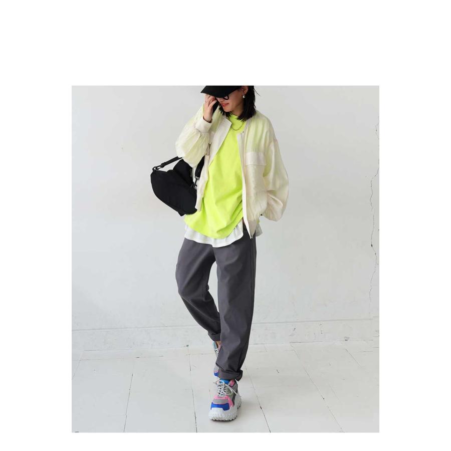 脱・お洒落迷子!最旬コーデセット ロンT パンツ ブルゾン レディース 送料無料・メール便不可 antiqua（アンティカ） 脱・お洒落迷子!最旬コーデセット ロンT パンツ