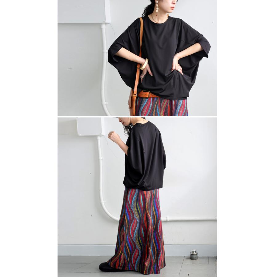 コーデセット ドルマントップス 柄スカート レディース 送料無料・メール便不可 | antiqua | 16