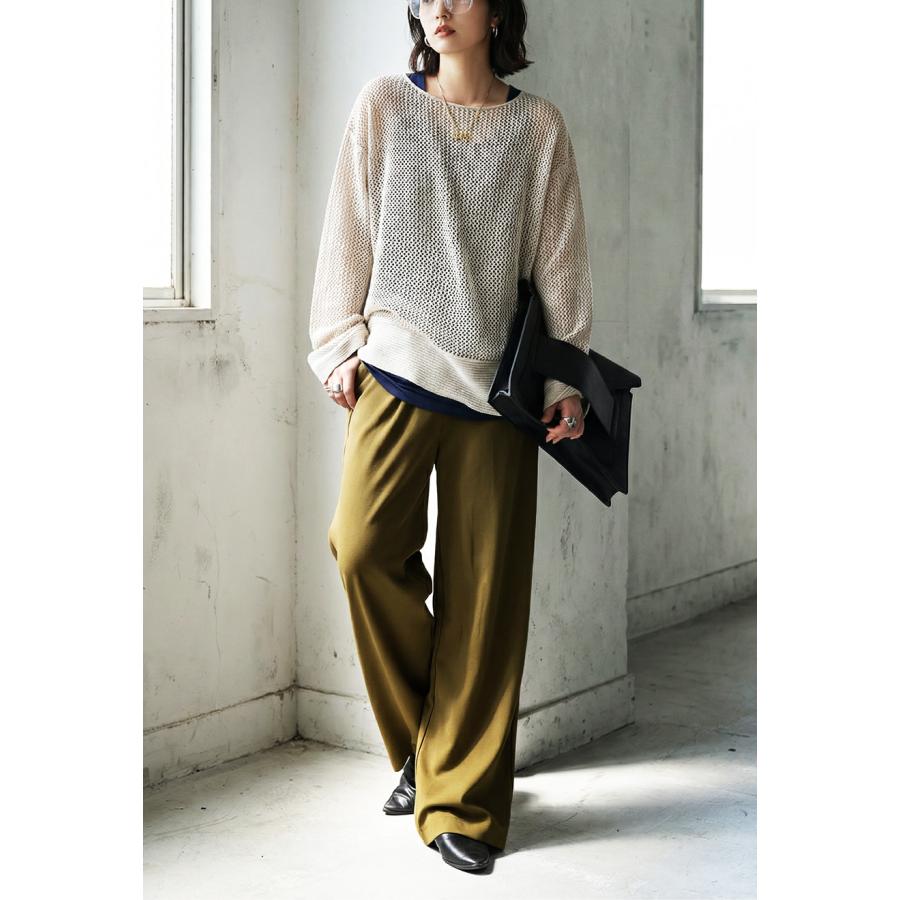 コーデセット メッシュニット タンクトップ パンツ スカート 送料無料・メール便不可 | antiqua | 19