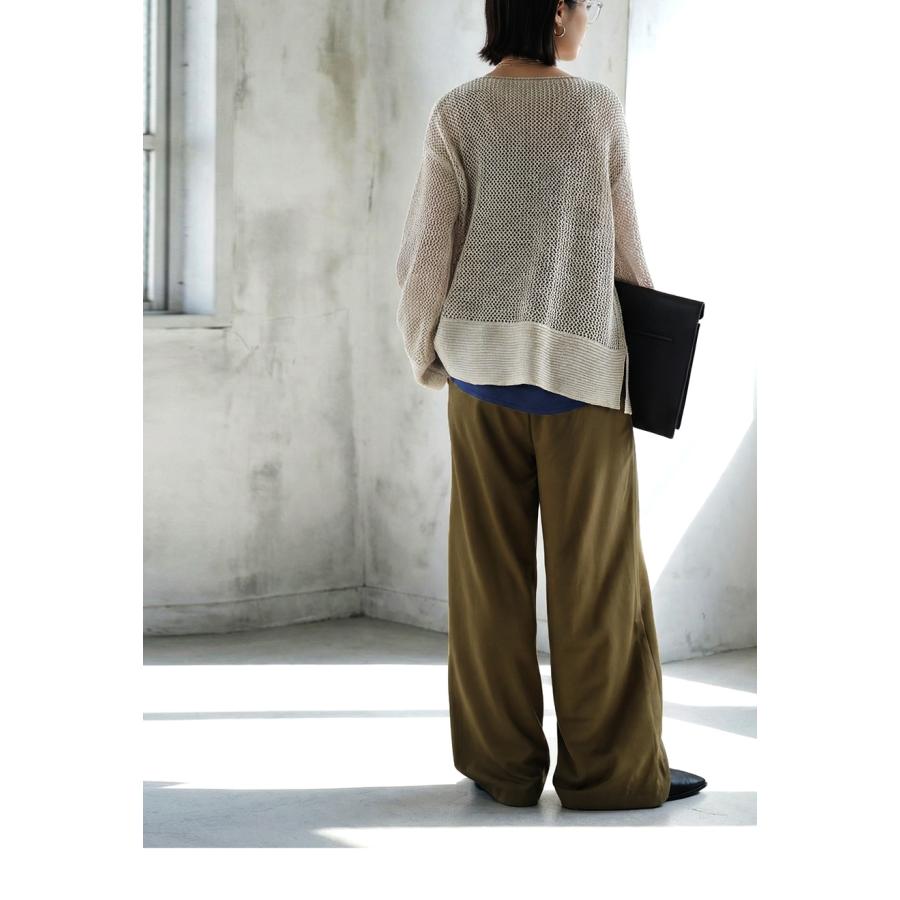 コーデセット メッシュニット タンクトップ パンツ スカート 送料無料・メール便不可 | antiqua | 21