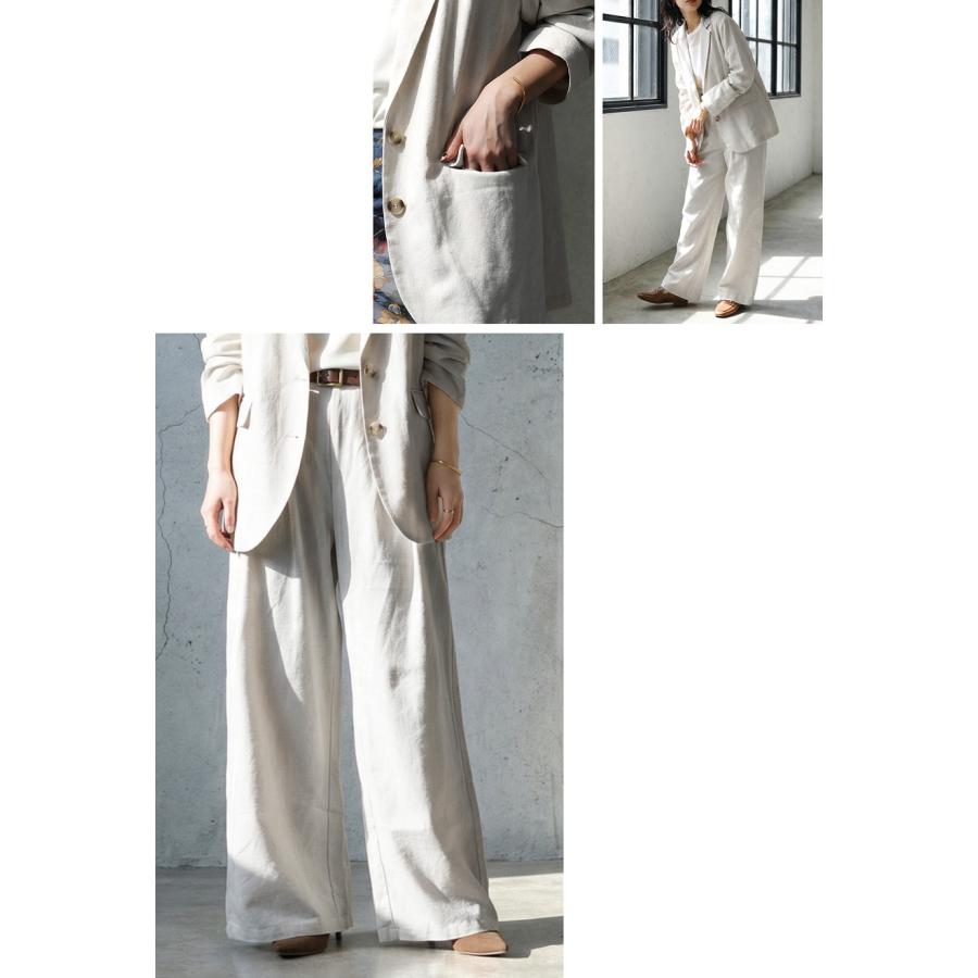 コーデセット パンツ ジャケット カットソー レディース 送料無料・メール便不可 | antiqua | 23