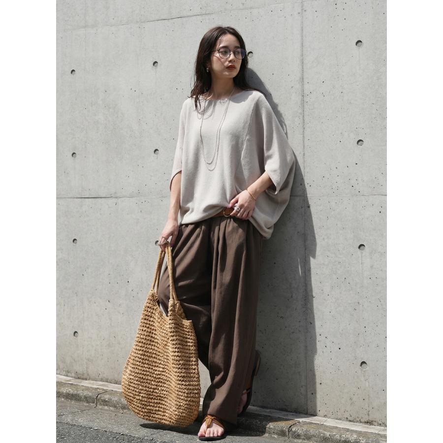 コーデセット レディース ニット パンツ ドルマン 送料無料・メール便不可 | antiqua | 17