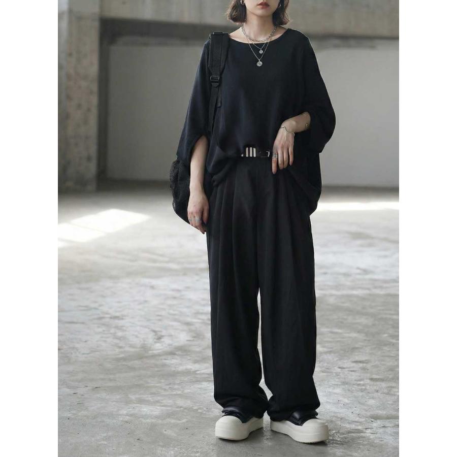 コーデセット レディース ニット パンツ ドルマン 送料無料・メール便不可 | antiqua | 12