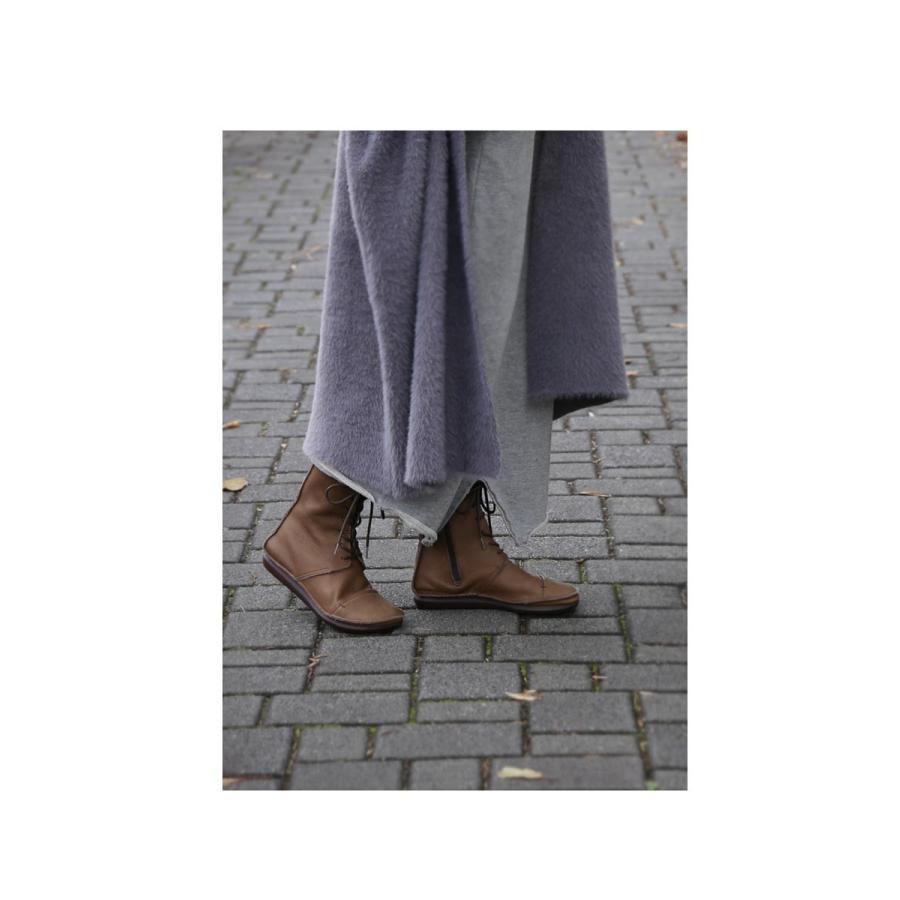 新品同様＊定価¥16,500＊antiqua＊SAKU作 本革ブーツ LL antiqua