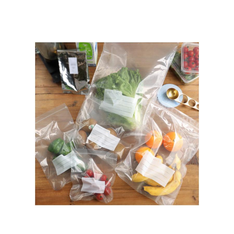 ジッパーバッグ フレッシュキーパー 保存袋 5点セット 35枚入り